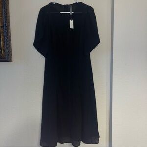 By Anthropologie Modern Sheer Midi Dress Size 8 New With Tags